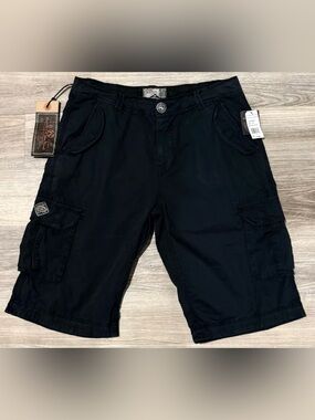 Rivet de Cru Jean Twill Cargo Shorts size 34 MSRP $78 New with Tags
